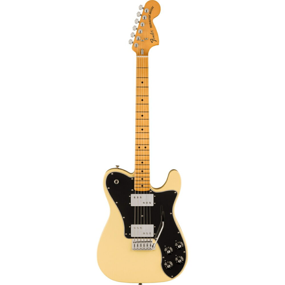 Fender / Vintera II 70s Telecaster Deluxe with Tremolo Maple F/B Vintage White【PNG】 - 画像 (2)