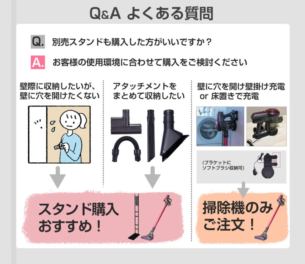 【2年保証】掃除機 コードレス コードレス掃除機 人気 1位 そうじき サイクロン式 クリーナー 強力吸引 充電式 軽量 Orage C33 ハンディ掃除機 スティック 一人暮らし ジェネリック家電ギフト - 画像 (20)