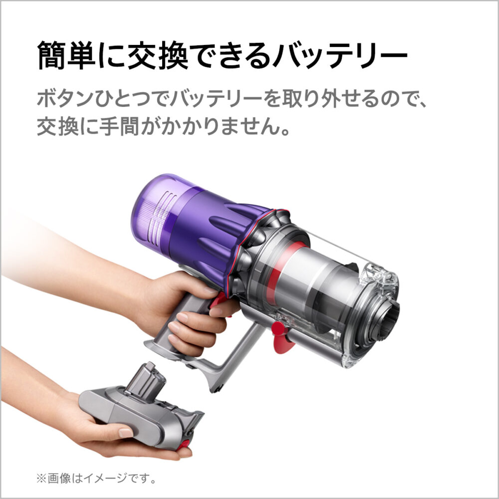 ダイソン Dyson Digital Slim Origin 掃除機 コードレス掃除機 dyson SV18FFOR2 ダイソン公式 新品 ダイソン掃除機 スティック掃除機 ハンディクリーナー ハンディ掃除機 コードレス サイクロン 軽量 充電式 - 画像 (7)